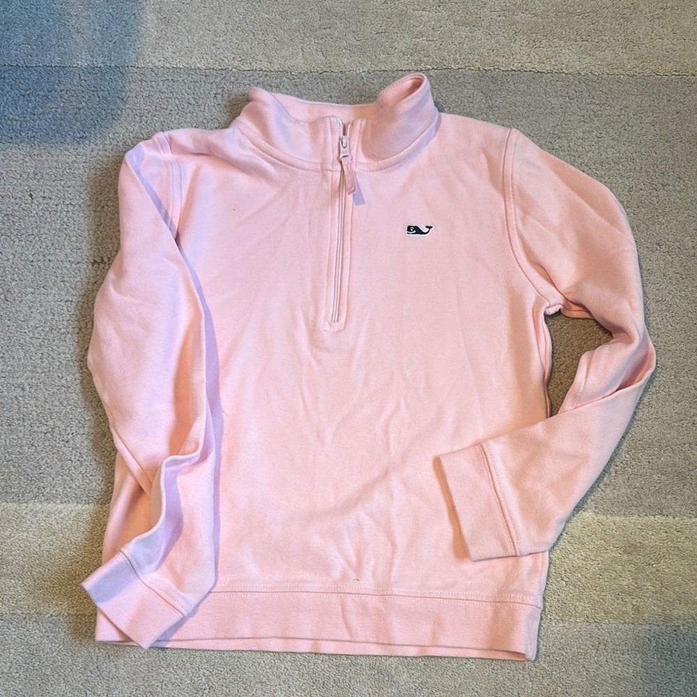 Vineyard Vines Girls XS (5-6) quarter zip